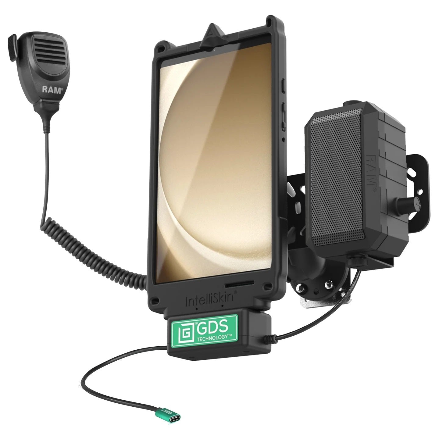 RAM GDS Uni-Conn PTT Vehicle Bundle for Samsung Tab A9