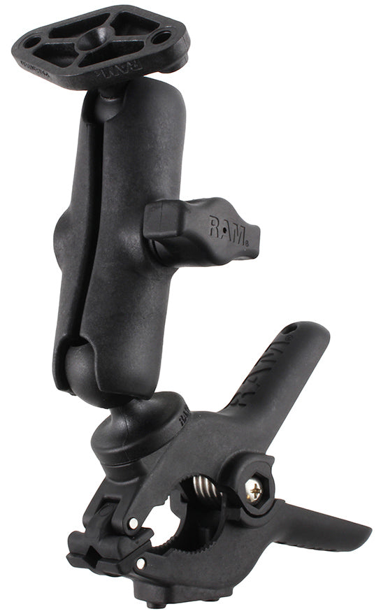 RAM Tough-Clamp 1" Ball Composite Mount with Medium Arm and Diamond Base