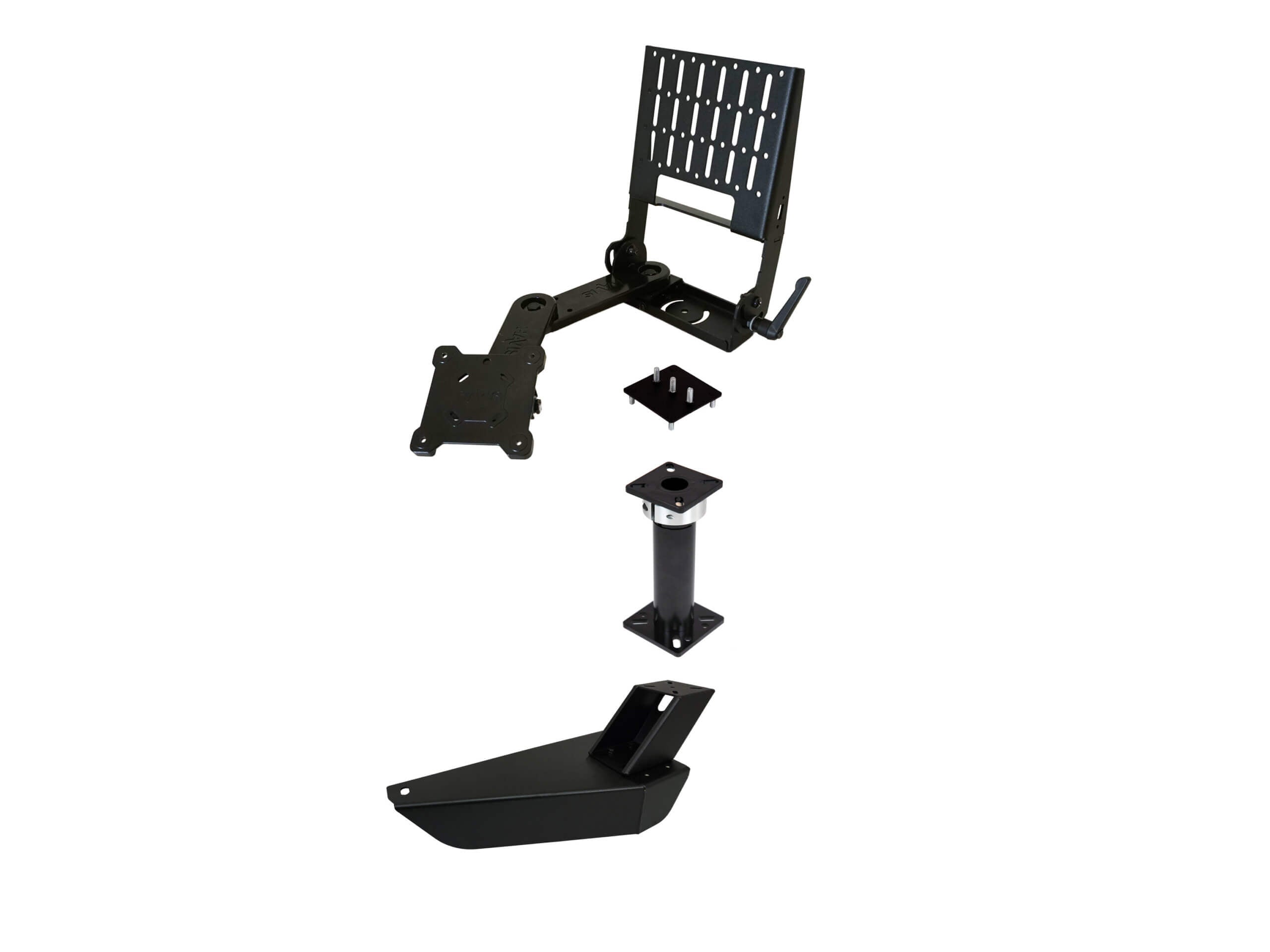 Havis Standard Tablet Pedestal Mount Package for Chevrolet Tahoe, Sierra & Silverado