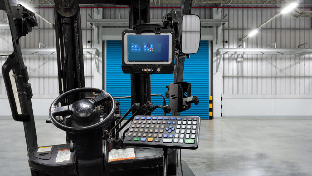 Havis Docking Station For TOUGHBOOK G2 & G1 Tablet With Standard Port Replication & Dual Pass-Through Antenna Connections & LIND Power Supply