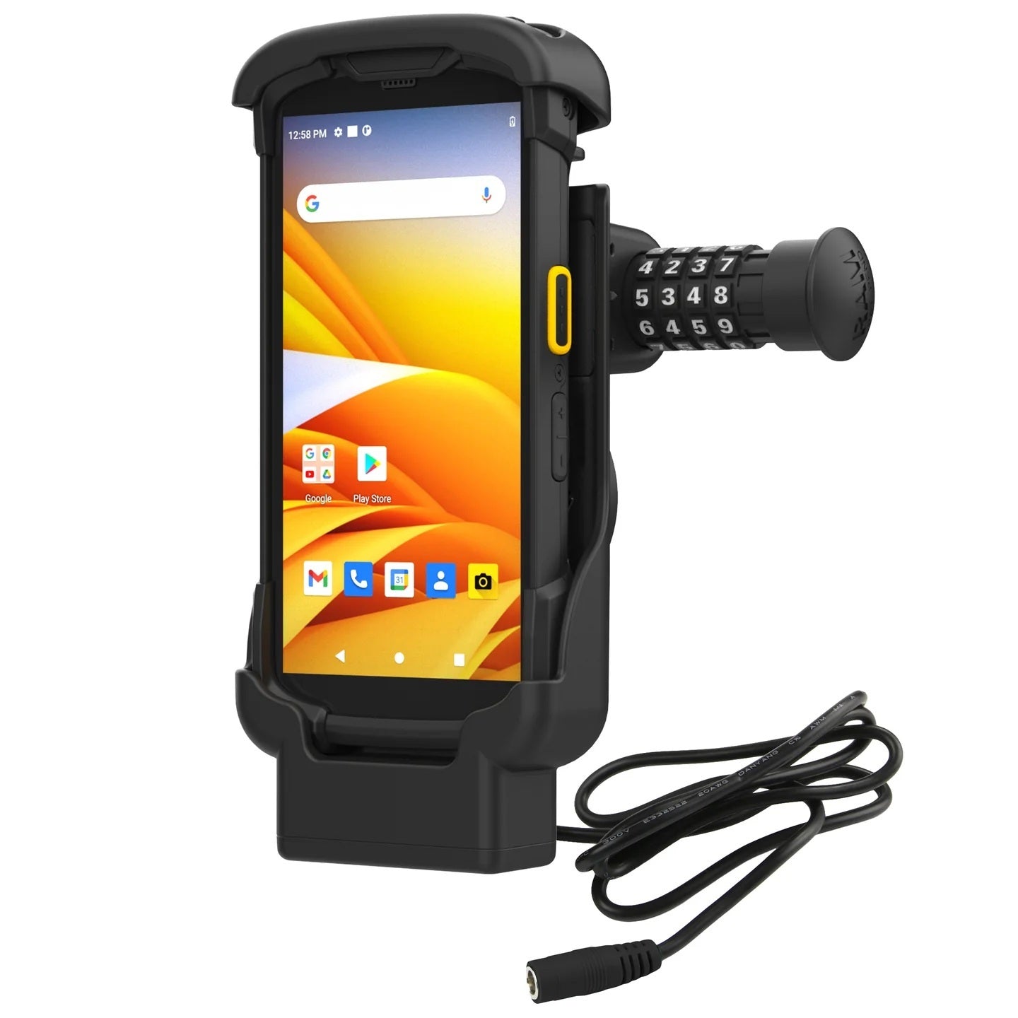 RAM® Combo-Locking Powered Dock for Zebra TC73 & TC78 Handheld Computers