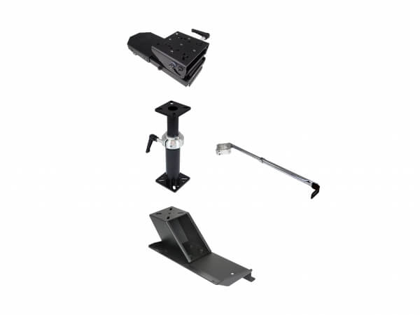 Havis Premium Pedestal Mount Package for 1999-2016 Ford F-250 – F-550 & 2011-224 F-650, F-750