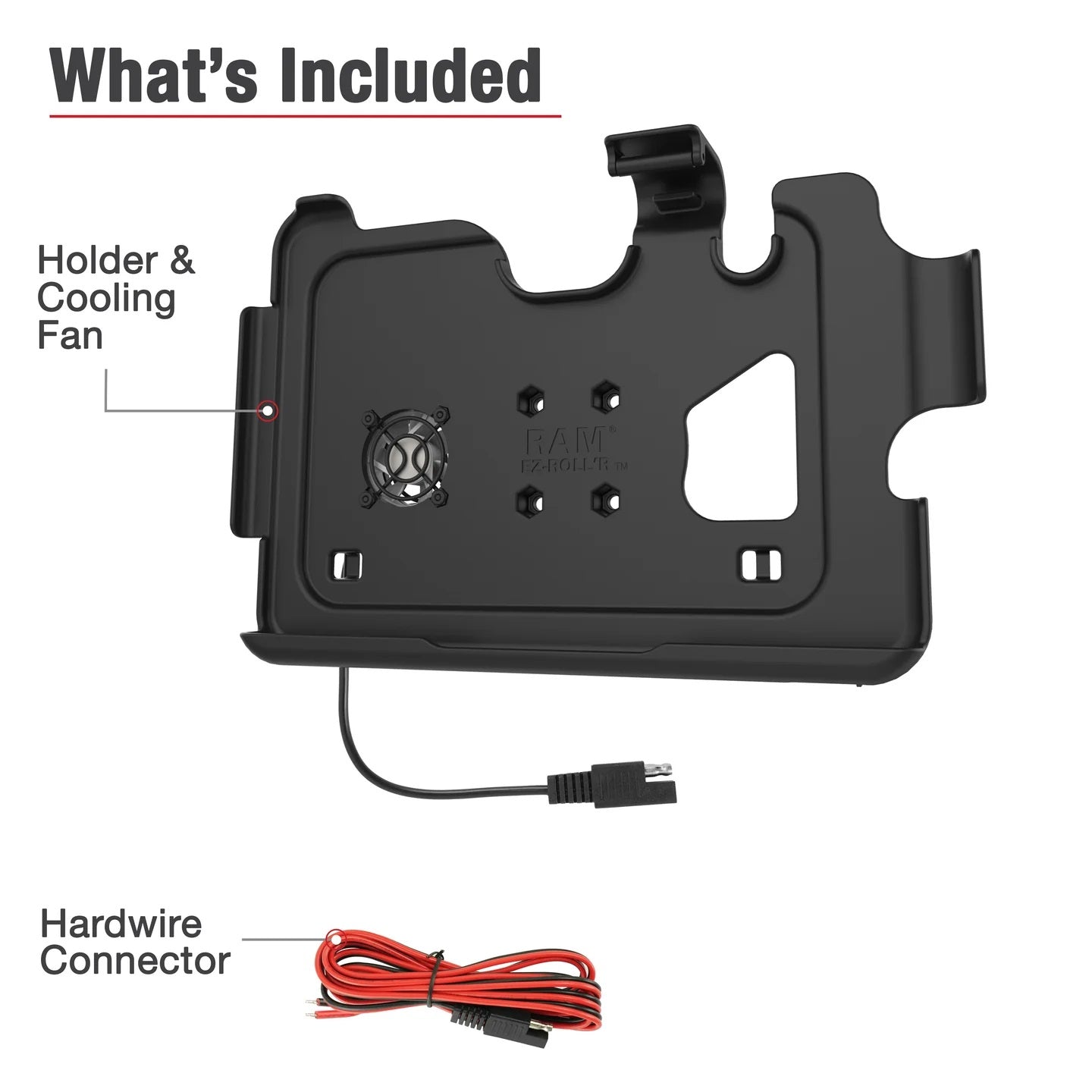 RAM Tough-Case Holder with Fan for Tab Active4 Pro & Tab Active Pro