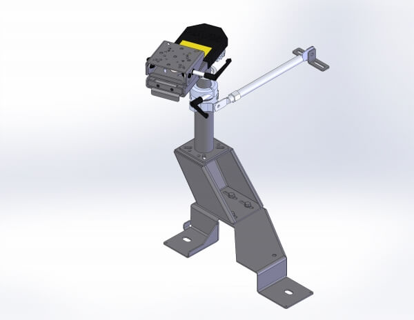 Havis Premium Pedestal Mount Package for Ford 2018-24 Expedition, 2015-24 F-Series +