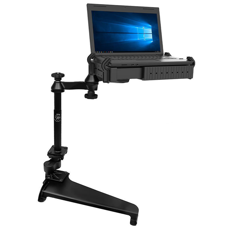 RAM Custom No-Drill Laptop Mount for Toyota Tundra, Nissan NV