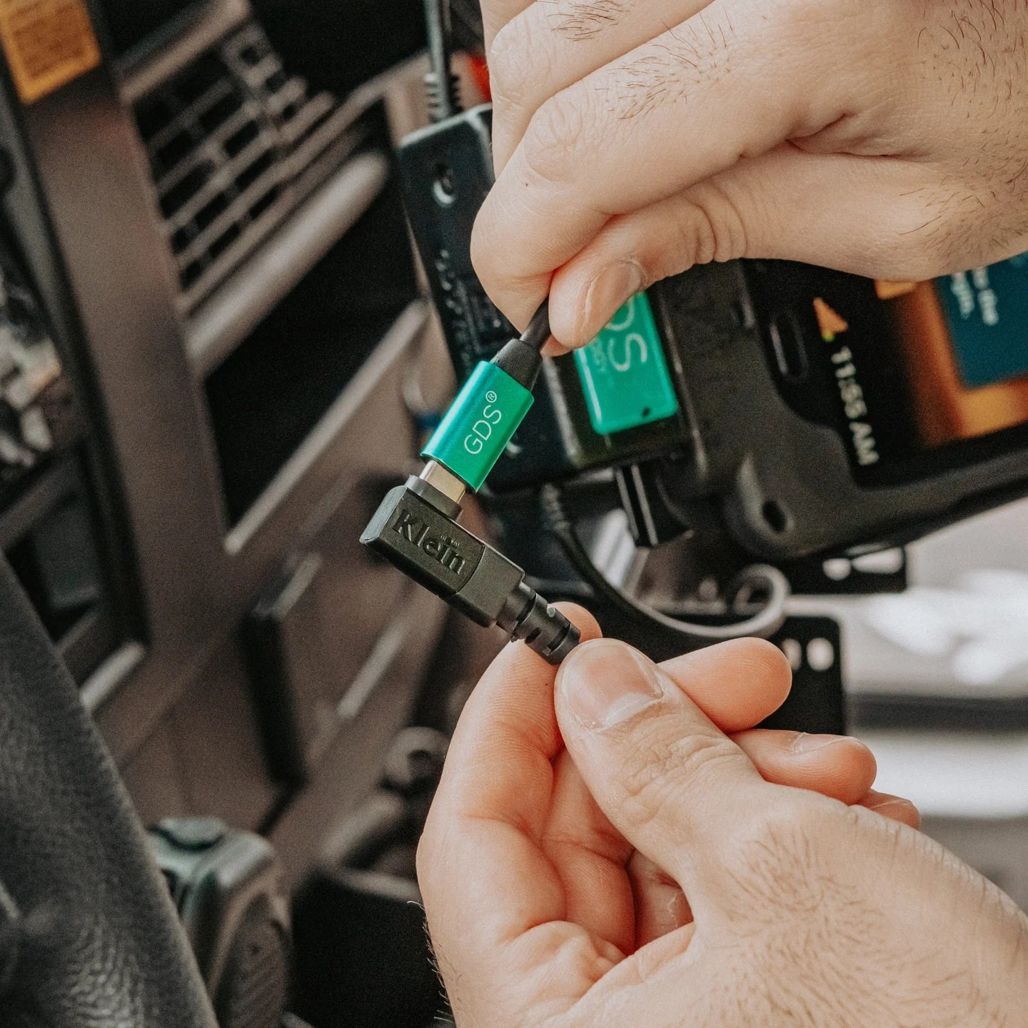 RAM GDS Tough-Dock Klein VALOR PTT Vehicle Bundle for Tab A7 Lite 8.7