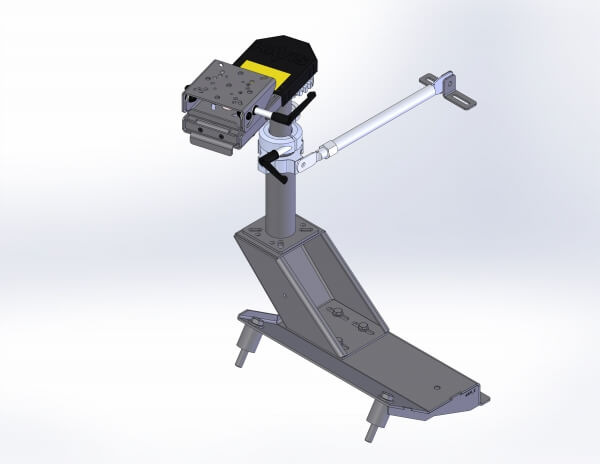 Havis Premium Pedestal Mount Package for 1999-2016 Ford F-250 – F-550 & 2011-224 F-650, F-750