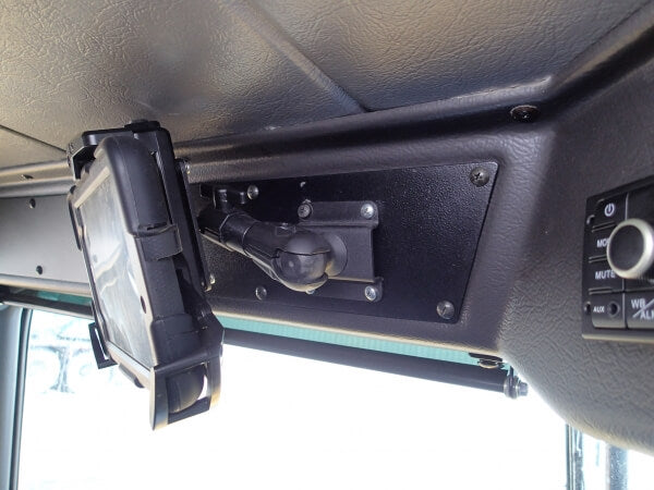 Havis Rugged Articulating Dual Ball Drill Down Mount with 75mm VESA Plate