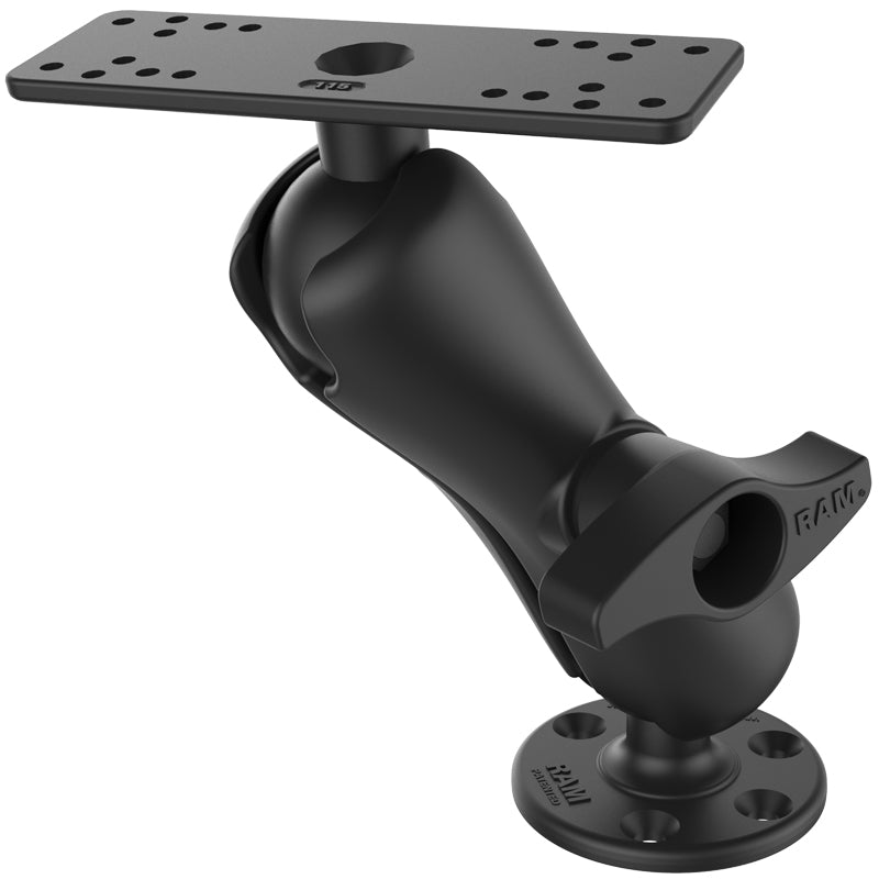 RAM Drill Down Marine Mount for 9" - 12" Fish Finders