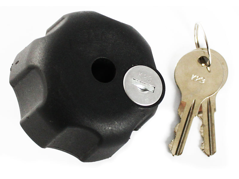 RAM Key Lock Knob with Brass Insert for C Size Socket Arms
