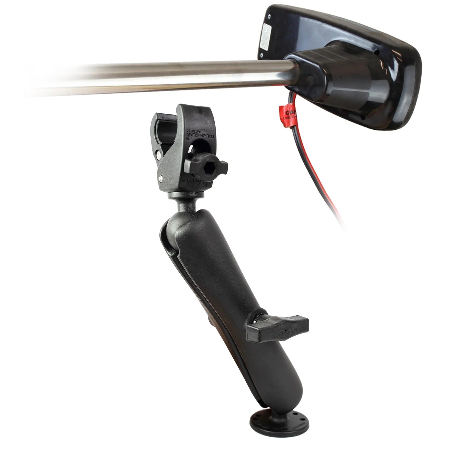 RAM Drill Down Tough Claw Trolling Motor Stabilizer Long Mount