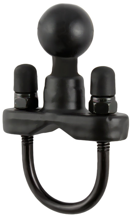 RAM U-Bolt Motorcycle UTV ATV Base with 1" Ball for Rails 1" -1.25"