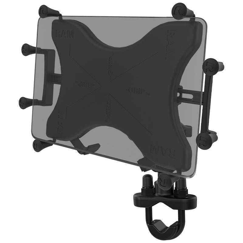 RAM Handlebar / Rail Mount with X-Grip Holder for 9"-10" Tablets