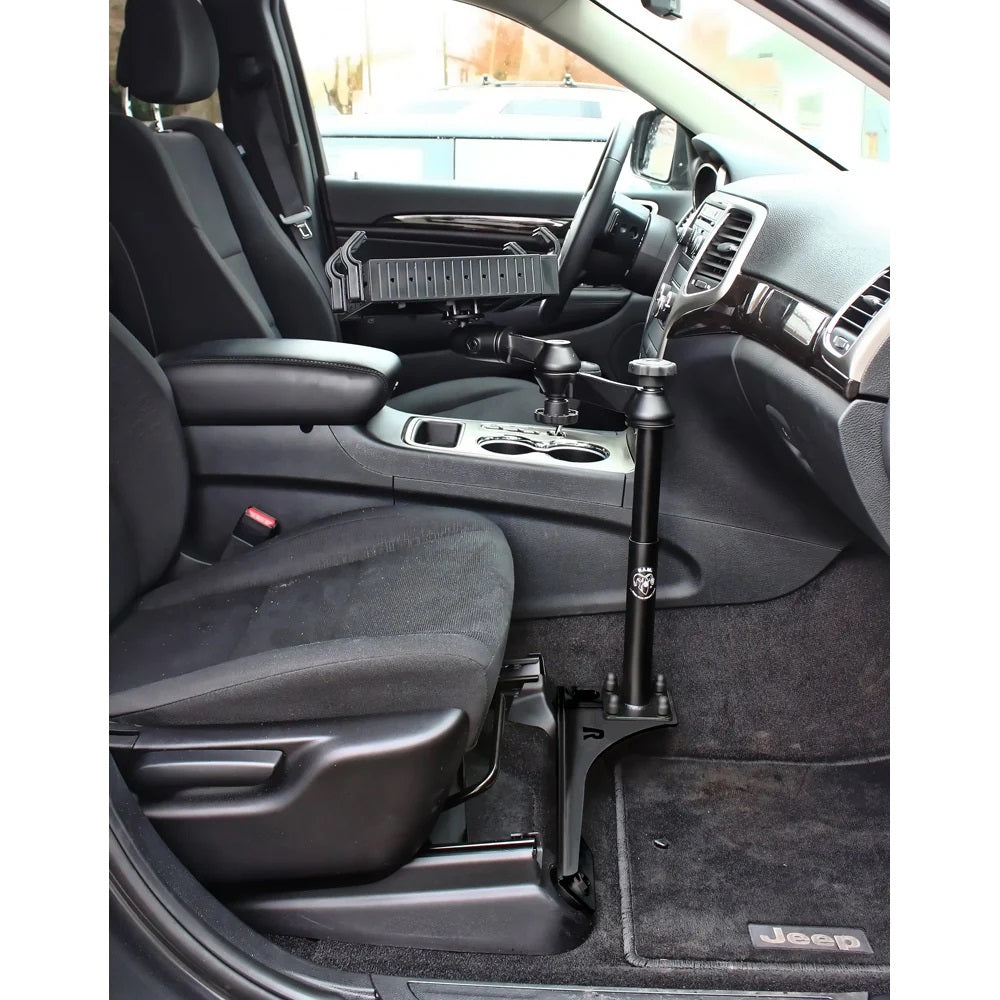 RAM No-Drill Laptop Mount for Dodge Durango & Jeep Grand Cherokee