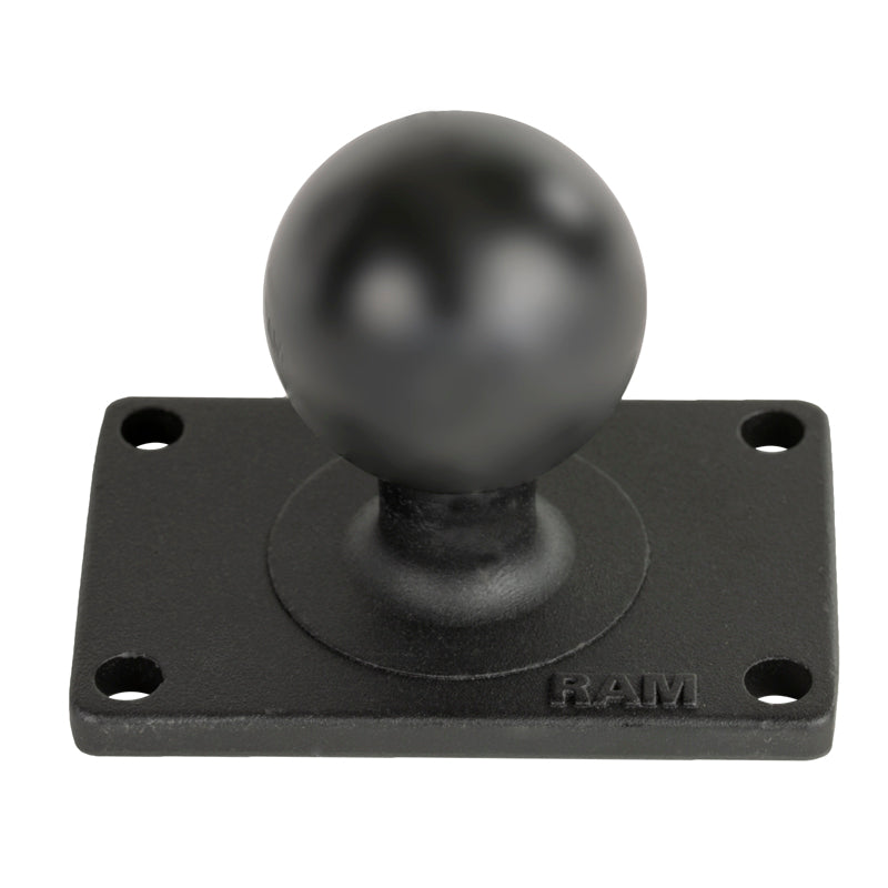 RAM Mount 2" x 3" Rectangular Base with 1.5" Ball