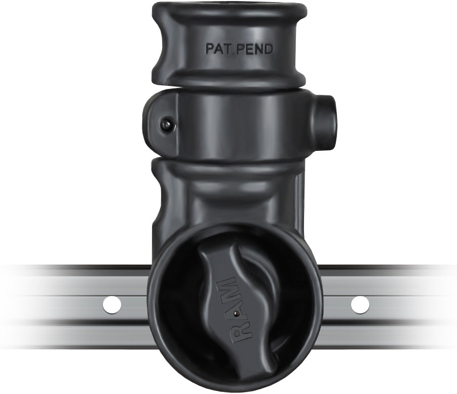 RAM Adapt-A-Post Vertical Track Base for RAM Rod / Tube holders