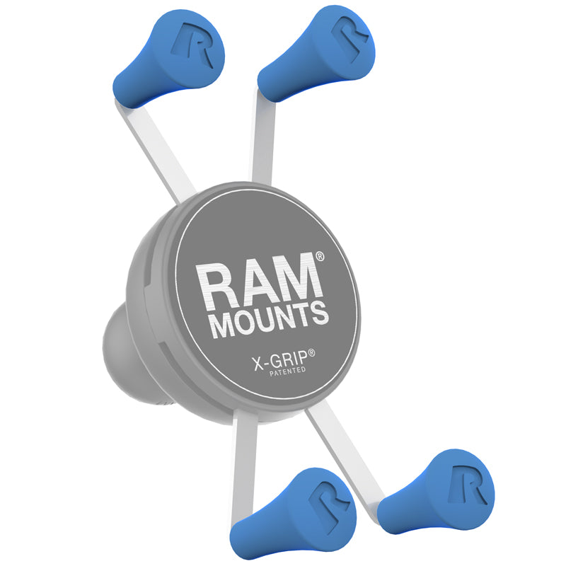 RAM Blue Replacement X-Grip Rubber Post Caps 4 Pack