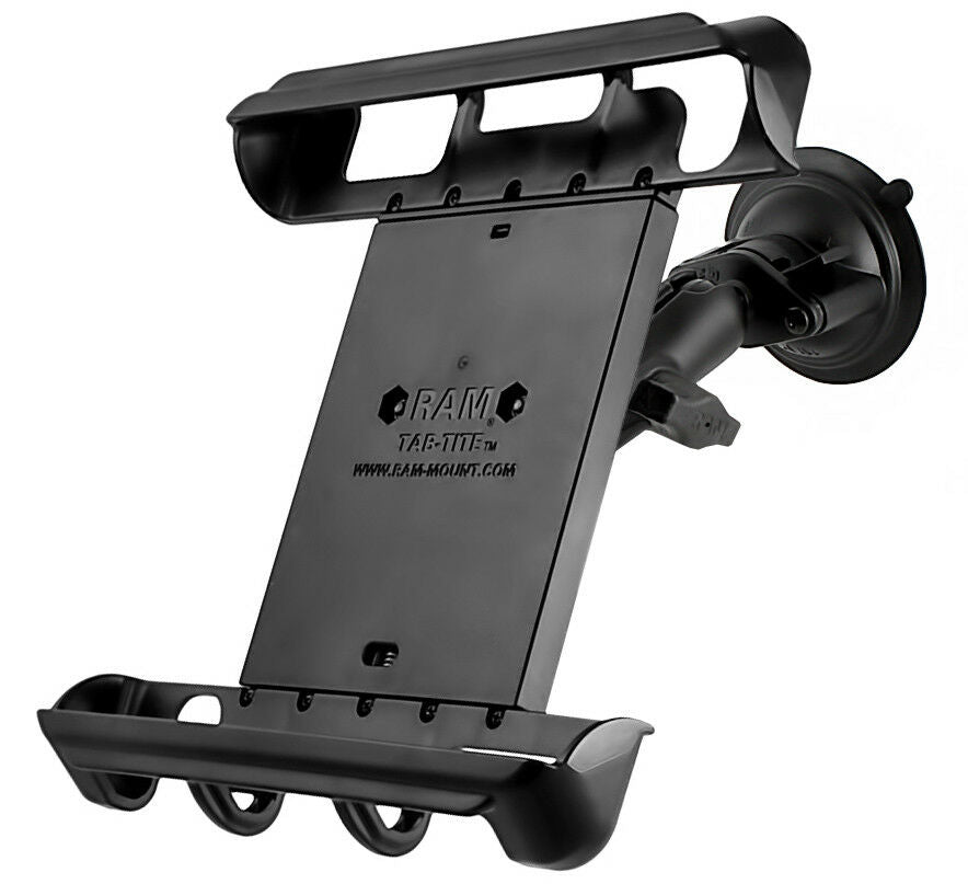 RAM® Twist-Lock Suction Cup Mount with Holder for iPad Pro 9.7 and Others