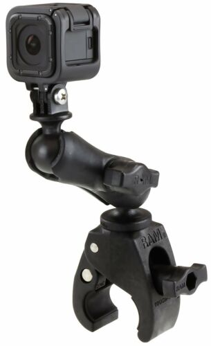 RAM Small Tough-Claw Composite Mount with Universal Action Cam Adapter