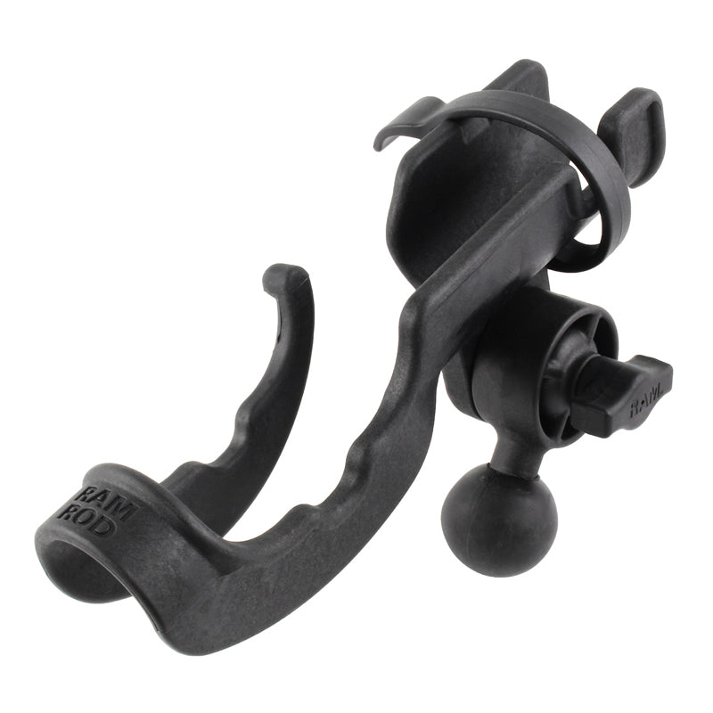 RAM ROD Fishing Rod Holder with 1.5" Ball