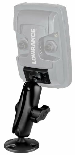 RAM Composite 1" Ball Mount Quick Release for Lowrance Mark-4 & Elite-4