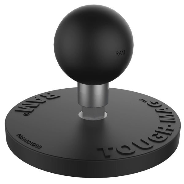 RAM Tough-Mag 88mm Industrial Grade Magnetic Base with 1".5 Ball