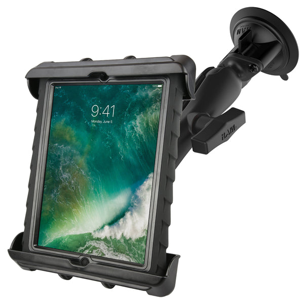RAM Suction Cup 1.5" Ball Mount Tab-Tite Holder for Large Tablets