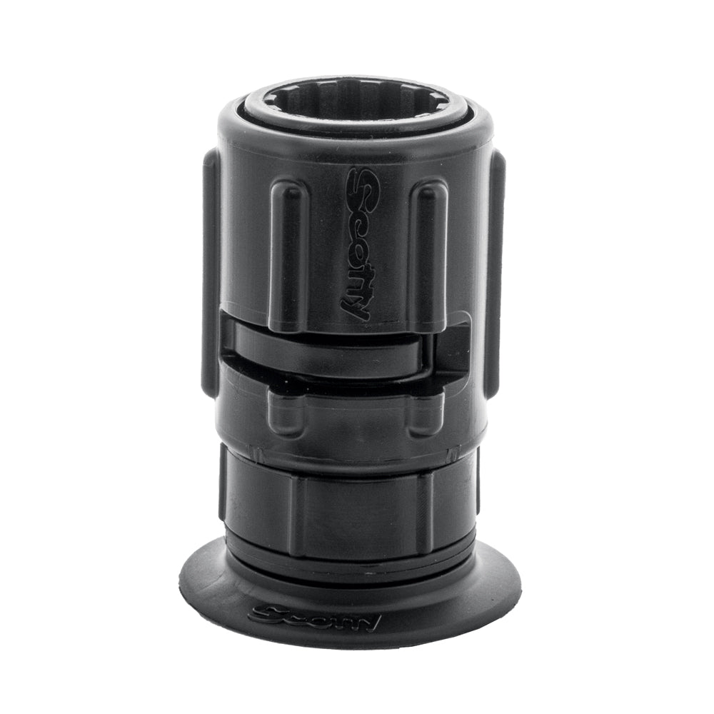 Scotty 2 Inch Stick-On Accessory Mount with Gear-Head