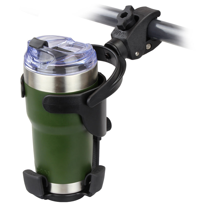 RAM Level Cup XL 32oz Drink Holder with Small Tough-Claw