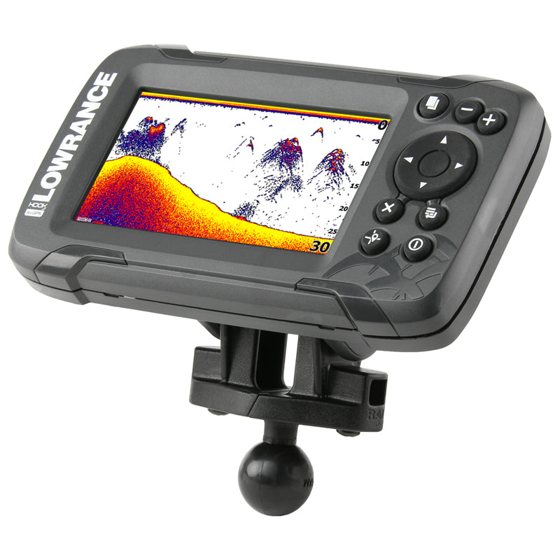 RAM Mounts 1.5" Ball Adapter For Lowrance Hook2 & Reveal GPS Units – RAM-202-LO12