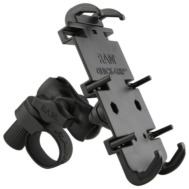 RAM Tough-Strap Handlebar Mount with Quick-Grip XL Phone Holder