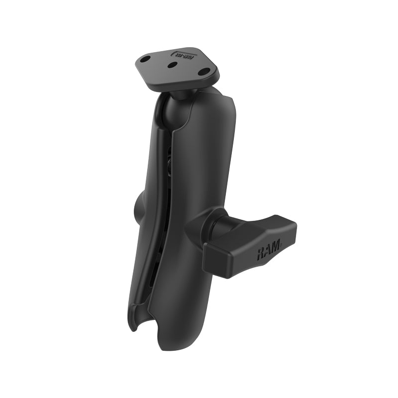 RAM Medium Size Double Socket Arm with Diamond Base and 1.5" Ball