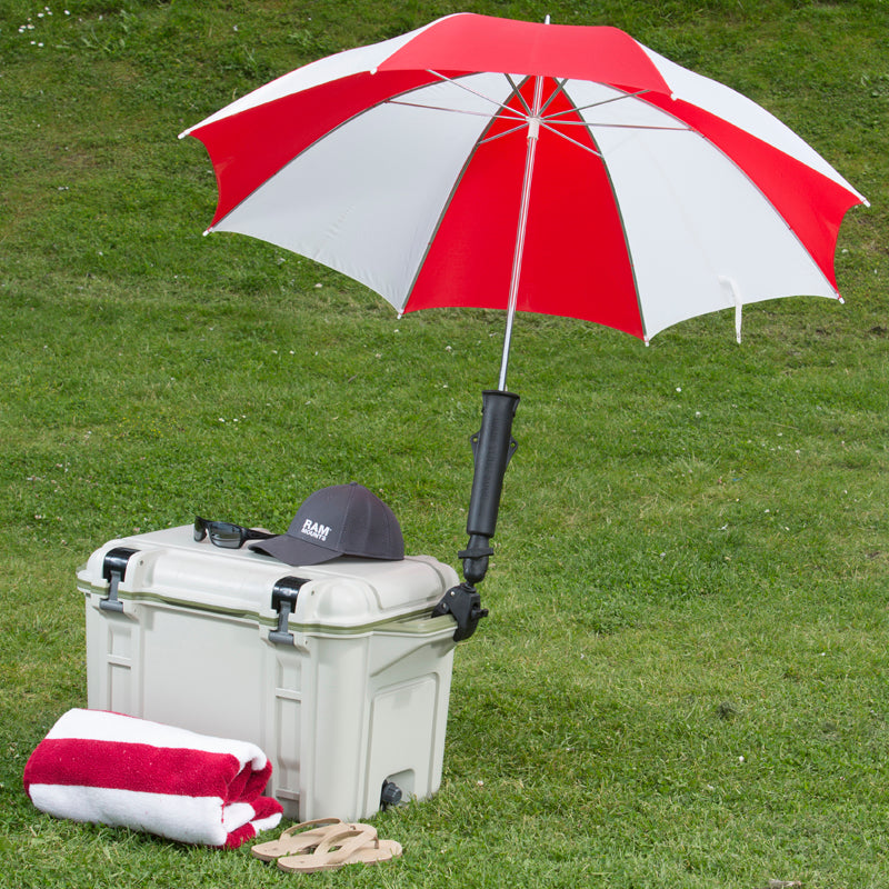 RAM Tube Rod Holder with Medium Tough-Claw Base