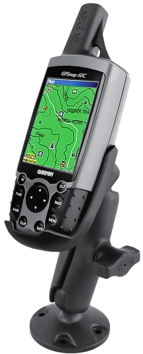 RAM Drill Down Composite Mount for Garmin GPSMAP 60 Series and Astro 220