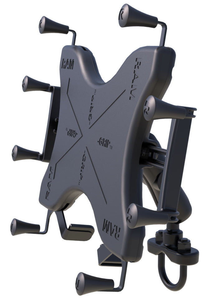 RAM Handlebar / Rail Mount with X-Grip Large Tablet Holder