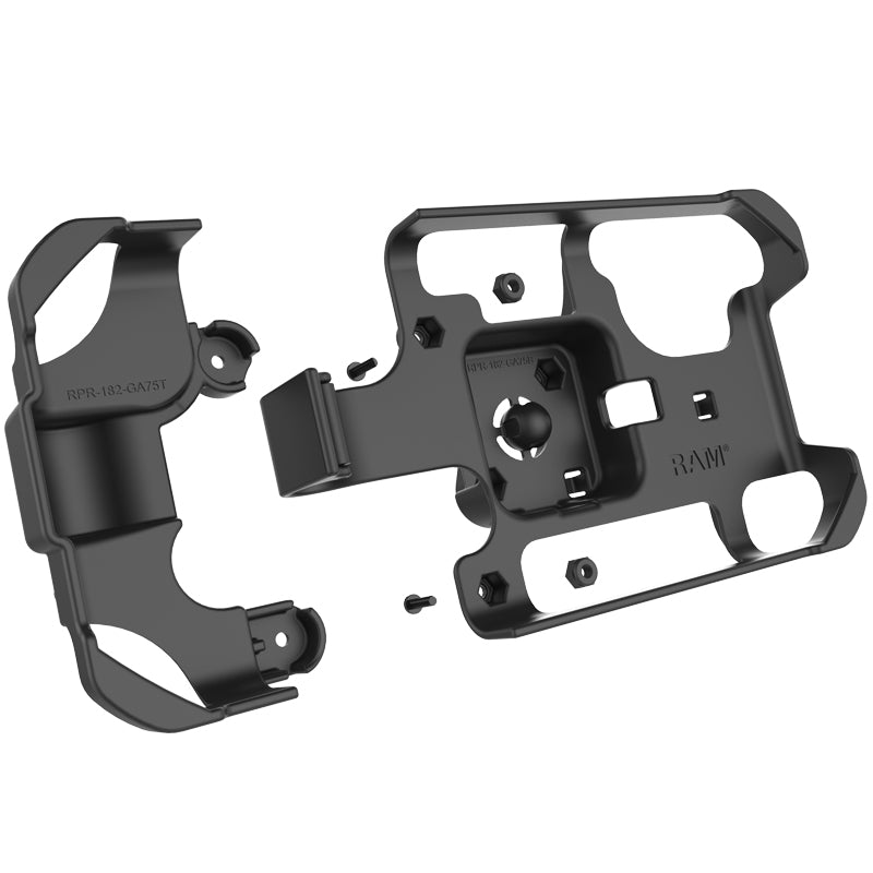 RAM EZ-Roll'r Locking Custom Cradle for Garmin Fleet 770, 780, 790 + More