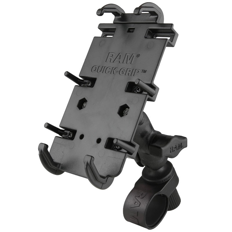 RAM Tough-Strap Handlebar Mount with Quick-Grip XL Phone Holder