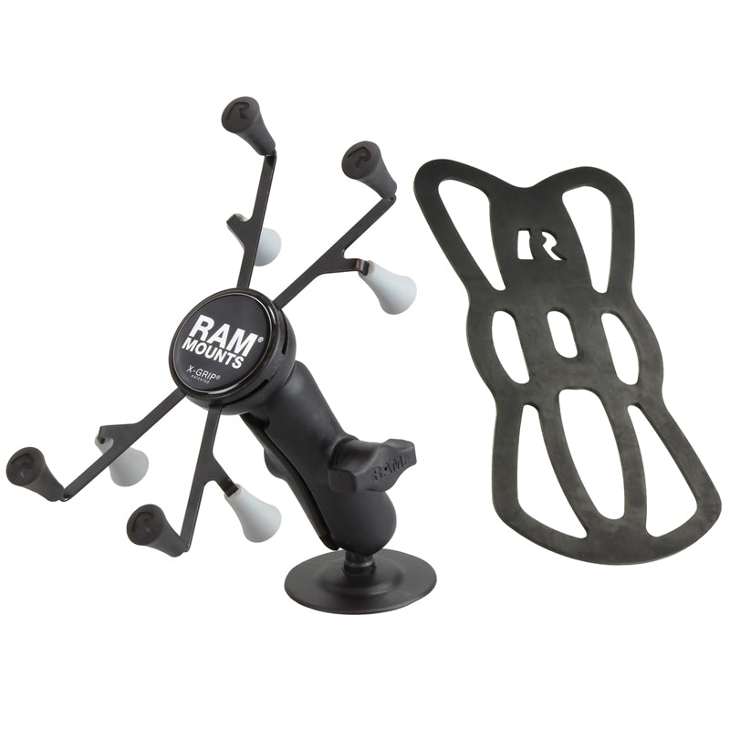 RAM Flex Adhesive 1" Ball Mount with X-Grip Holder for 7" - 8" Tablets