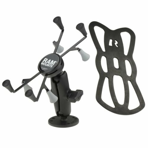 RAM Drill Down 1" Ball Mount with X-Grip Holder for 7" - 8" Tablets