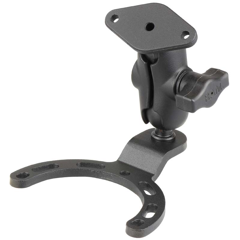 RAM Mount Motorcycle Gas Tank Small Base with Short Arm and Diamond Base