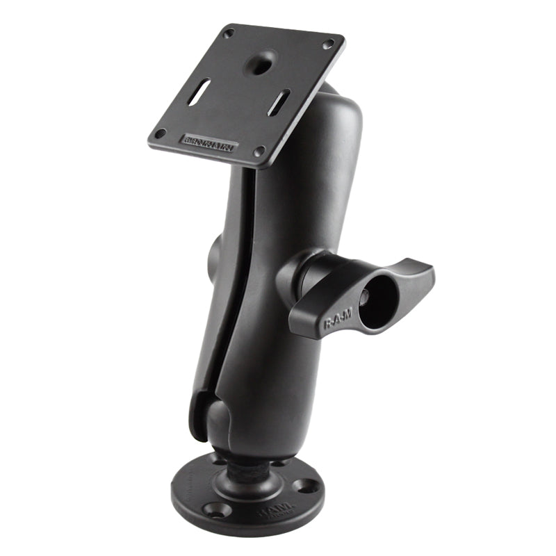 RAM Drill Down 2.25" Ball Mount with 75x75mm VESA Plate