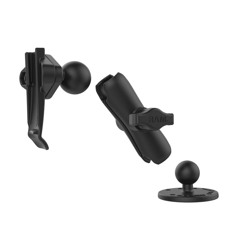 RAM Drill-Down Mount with Garmin Spine Clip Holder Base