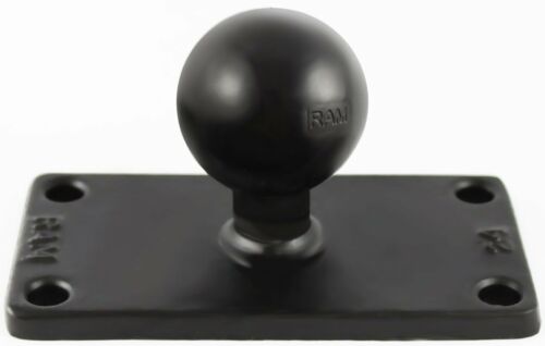 RAM Mount 2" x 4" Rectangular Base with 1.5" Ball