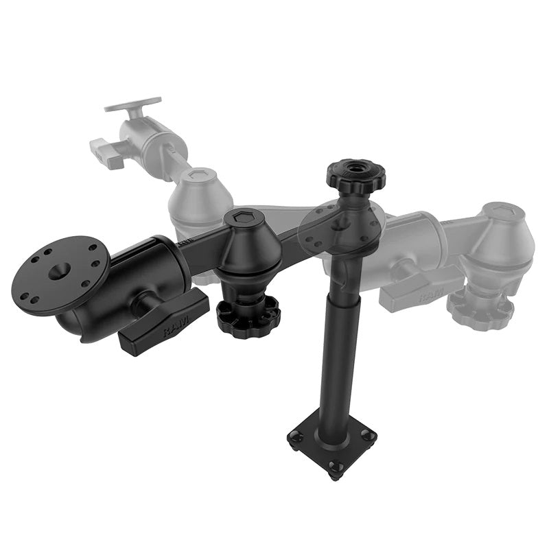 RAM No-Drill Laptop Mount for 2005 - 2023 Toyota 4Runner, Tacoma