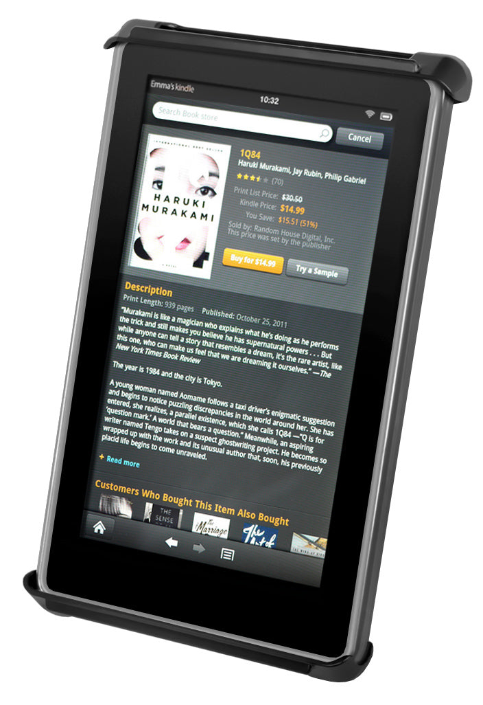 Ram Tab-Tite Universal Holder for 7" Tablets - Fits with Cases
