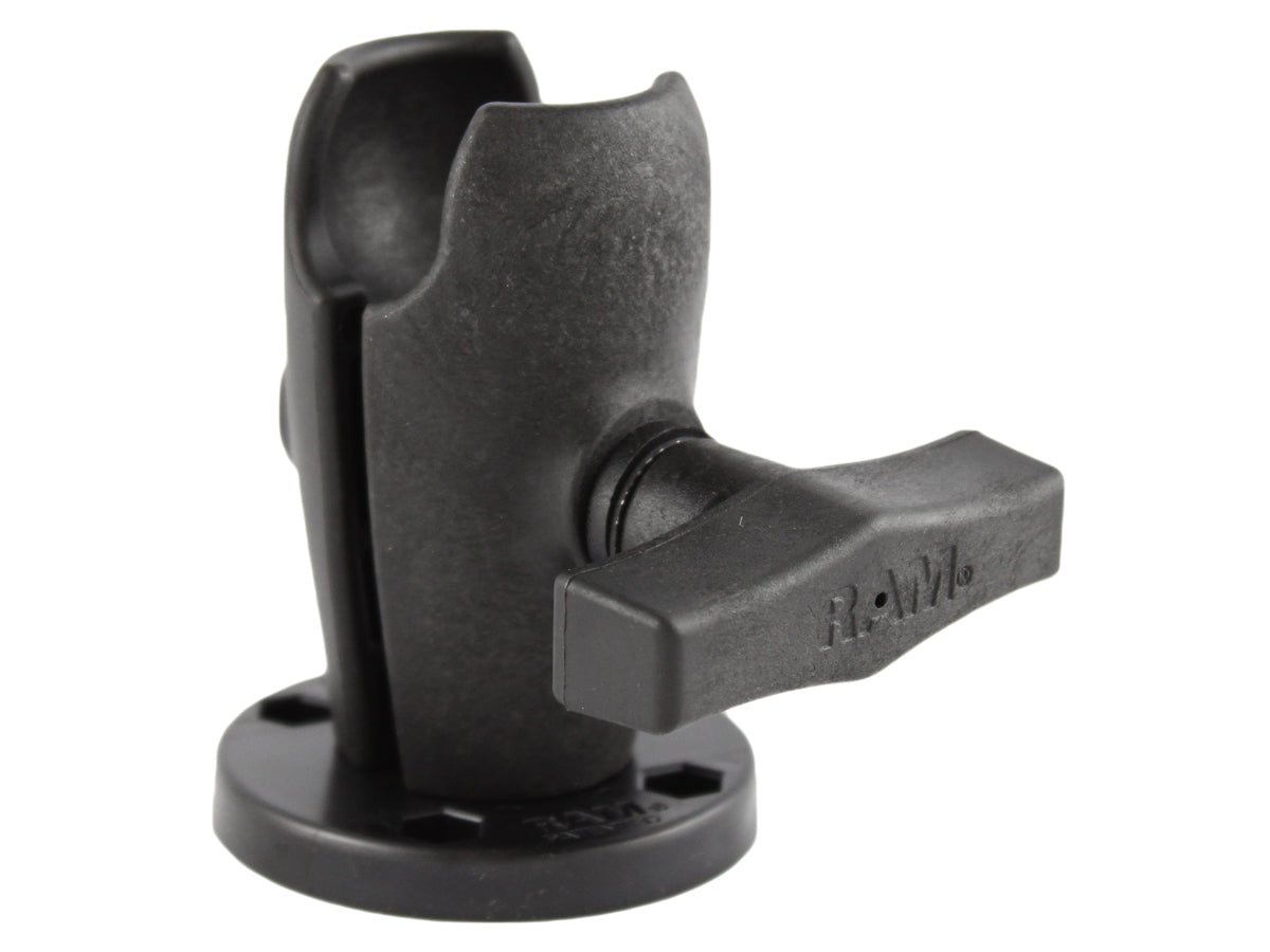 RAM Surface Mount with Single Socket Arm & Round Octagon Socket - Fits 1.5" Ball