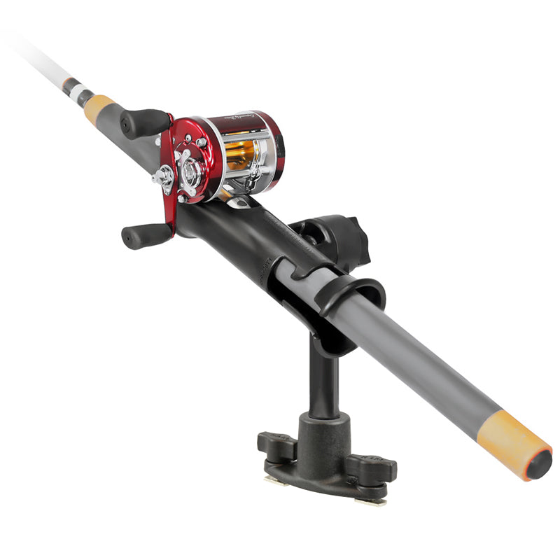 tube fishing rod holder RAM Tube Jr. Rod Holder with Dual T-Bolt Track Base