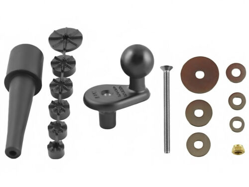 RAM Mount Motorcycle Fork Stem Base with 1" Ball