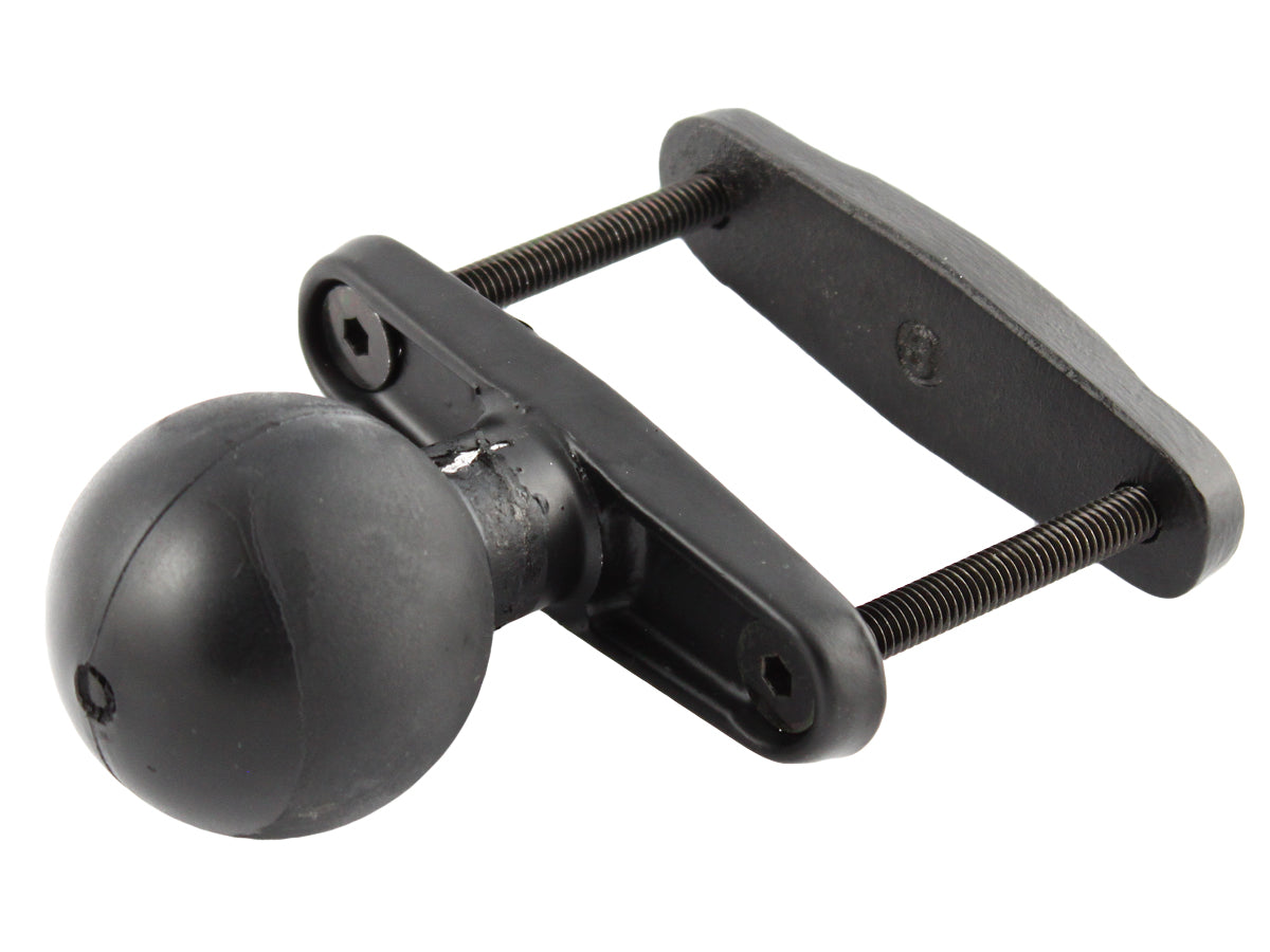 RAM Post Clamp Base with 2.25" Ball - Fits Square Posts up to 3" Wide