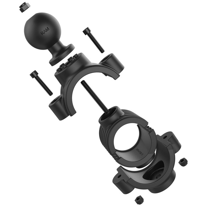 RAM Torque Base with 1.5" Pin-Lock Ball for 1.5" - 2" Diameter Rails